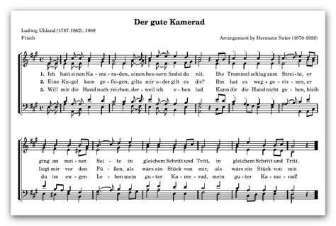  Der gute Kamerad – Ein energiegeladenes Lied der Arbeiterbewegung mit berührenden Harmonien